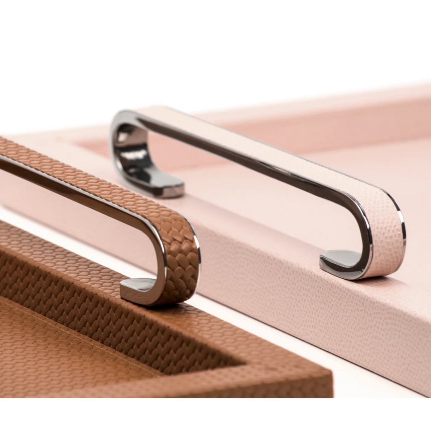 Leather Covered Wooden Tray | Pinetti Foscari | Italianfurniture.com