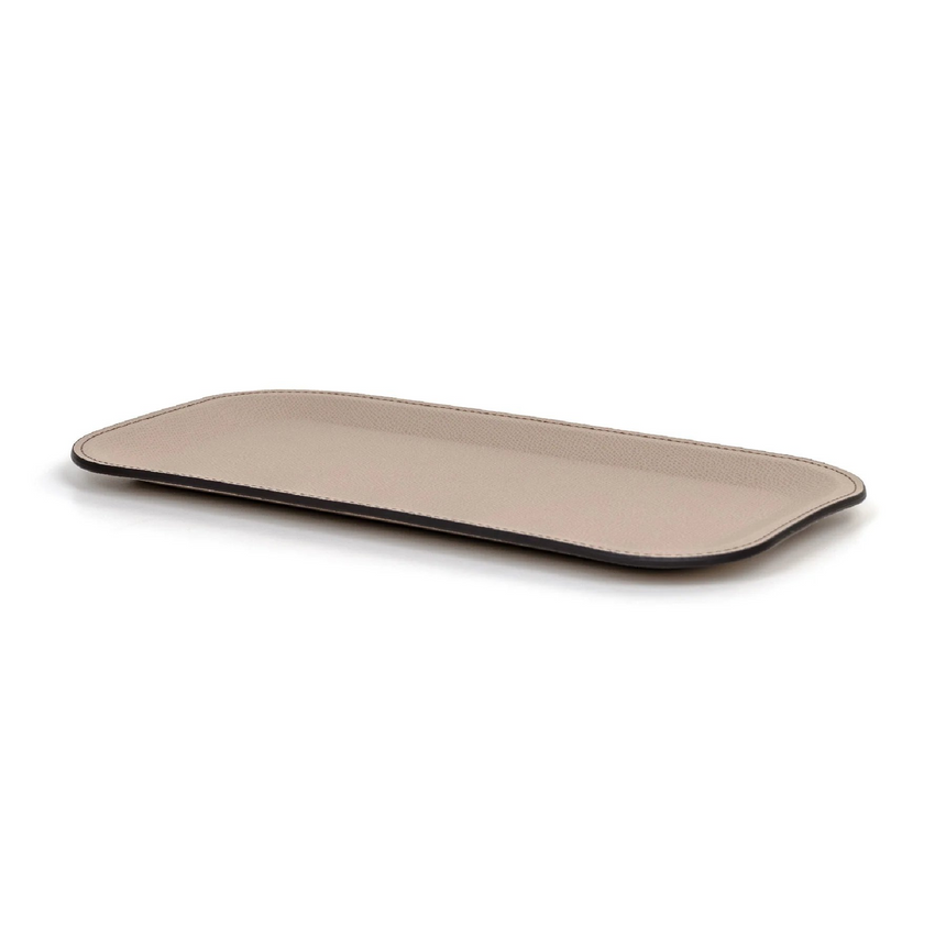 Rectangular Calf Leather Tray | Pinetti Victor | Italianfurniture.com