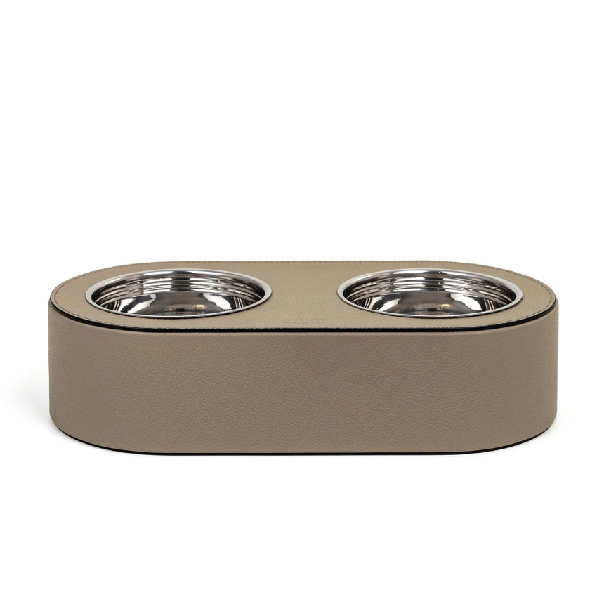 Leather Covered Pet Bowl | Pinetti | Italianfurniture.com