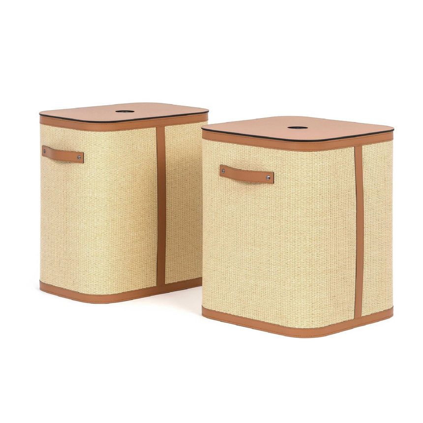 Straw Rectangular Basket | Pinetti Aurora | Italianfuniture.com