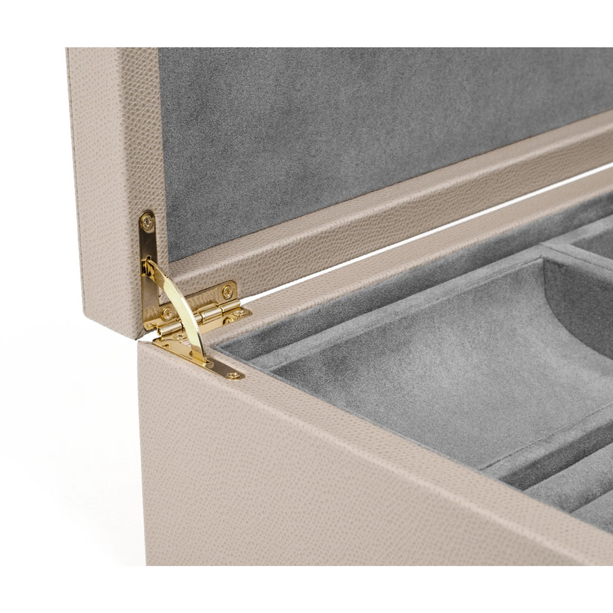 Leather Wrapped Jewelry Box | Pinetti Prestige | Italianfurniture.com