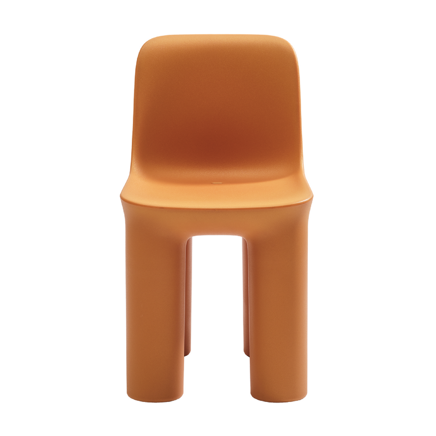 Chunky Cylindrical Legs Dining Chair | Tata Qeeboo | Italianfurniture.com