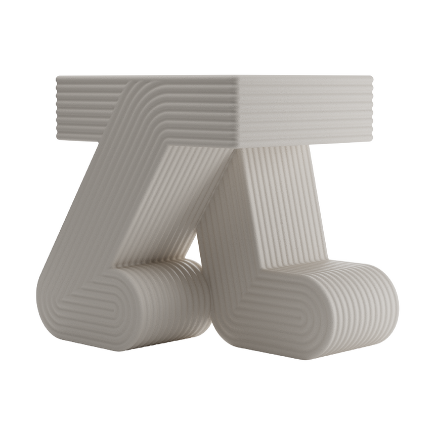 Molded Indoor/Outdoor Low Table | Qeeboo Walking | Italianfurniture.com