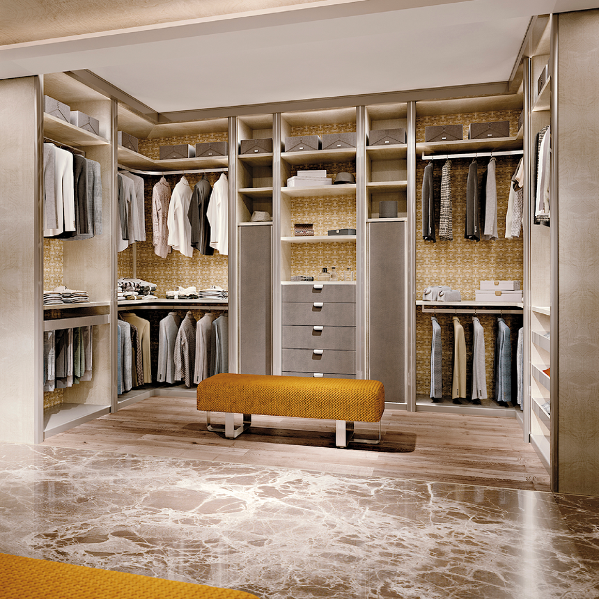 Metal Crossed Legs Upholstered Bench | Redeco Hanami | Italianfurniture.com