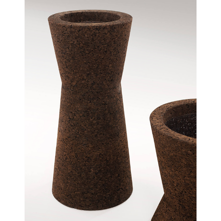 Hourglass Cork Outdoor Planter | Roda Bush On | Italianfurniture.com
