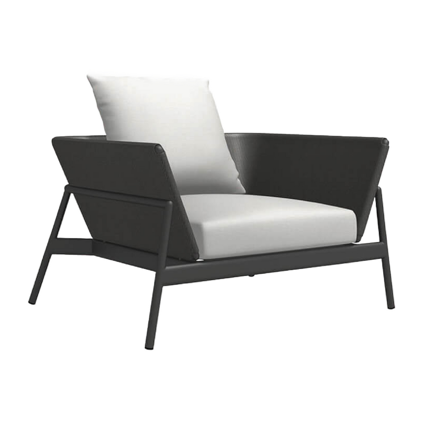 Full Back Outdoor Lounge Armchair | Roda Piper | Italianfurniture.com