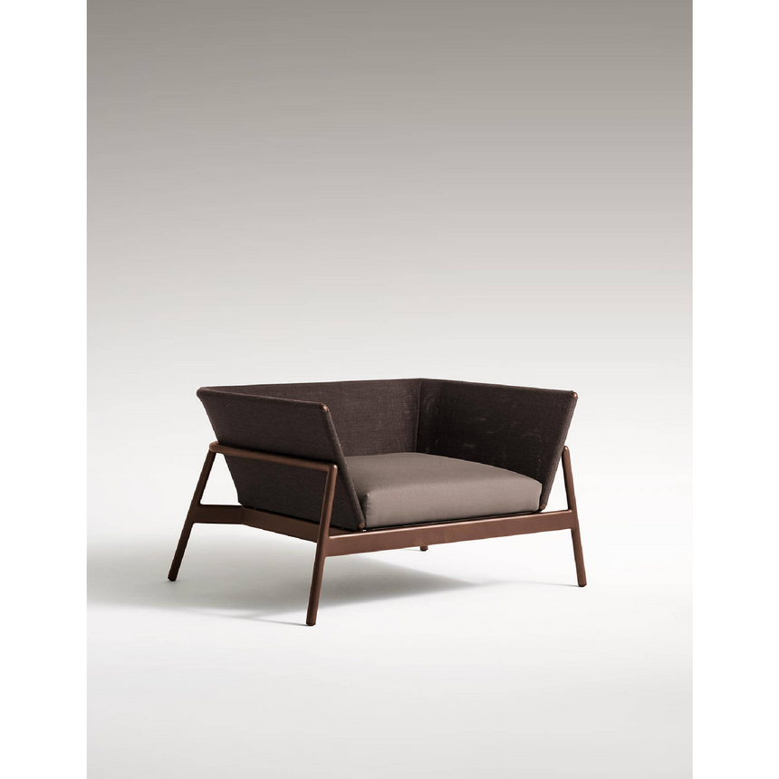 Full Back Outdoor Lounge Armchair | Roda Piper | Italianfurniture.com