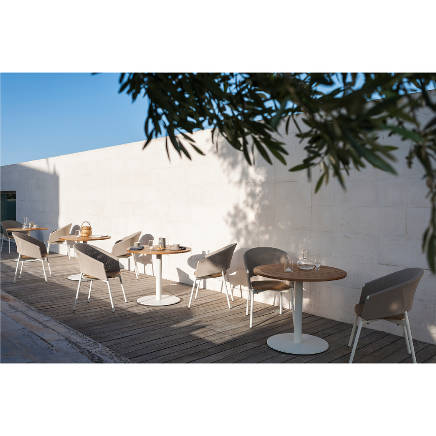 Teak Wood Outdoor Comfort Chair | Roda Piper | Italianfurniture.com