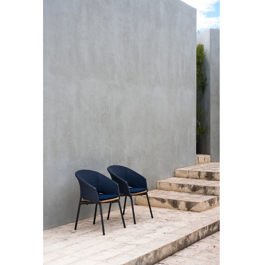 Teak Wood Outdoor Comfort Chair | Roda Piper | Italianfurniture.com