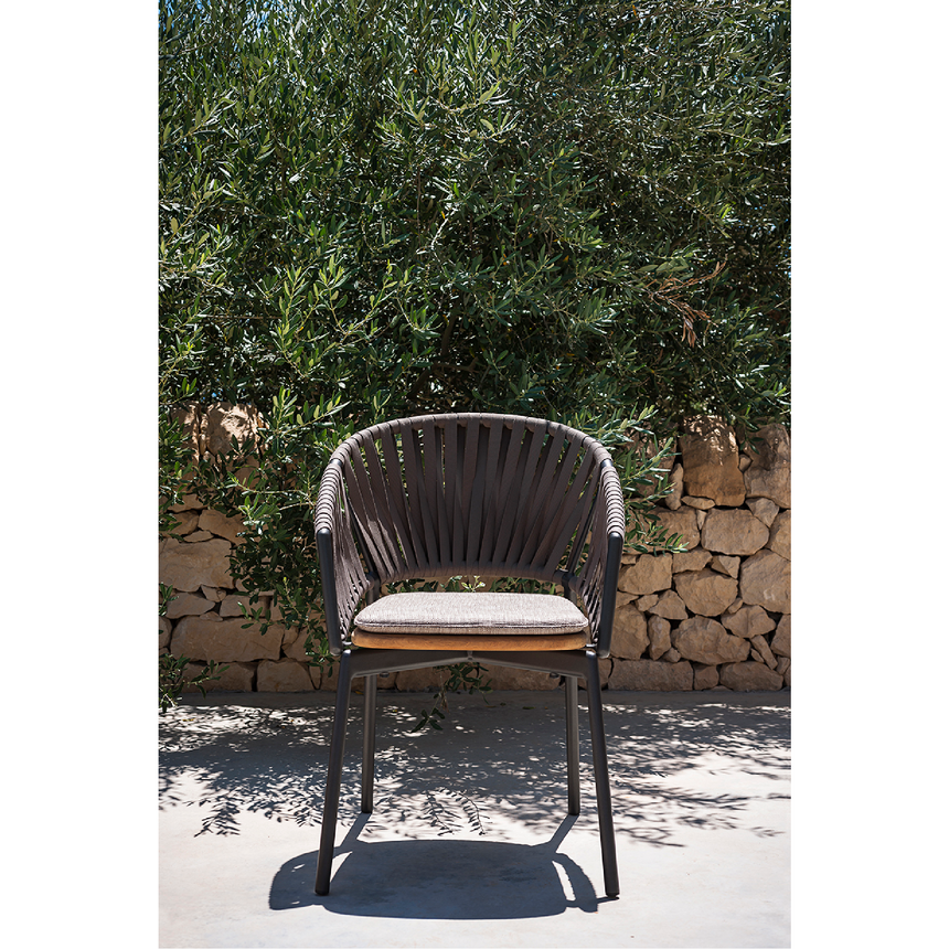 Teak Wood Outdoor Comfort Chair | Roda Piper | Italianfurniture.com