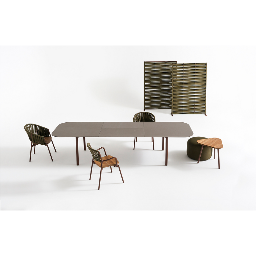 Teak Wood Outdoor Comfort Chair | Roda Piper | Italianfurniture.com