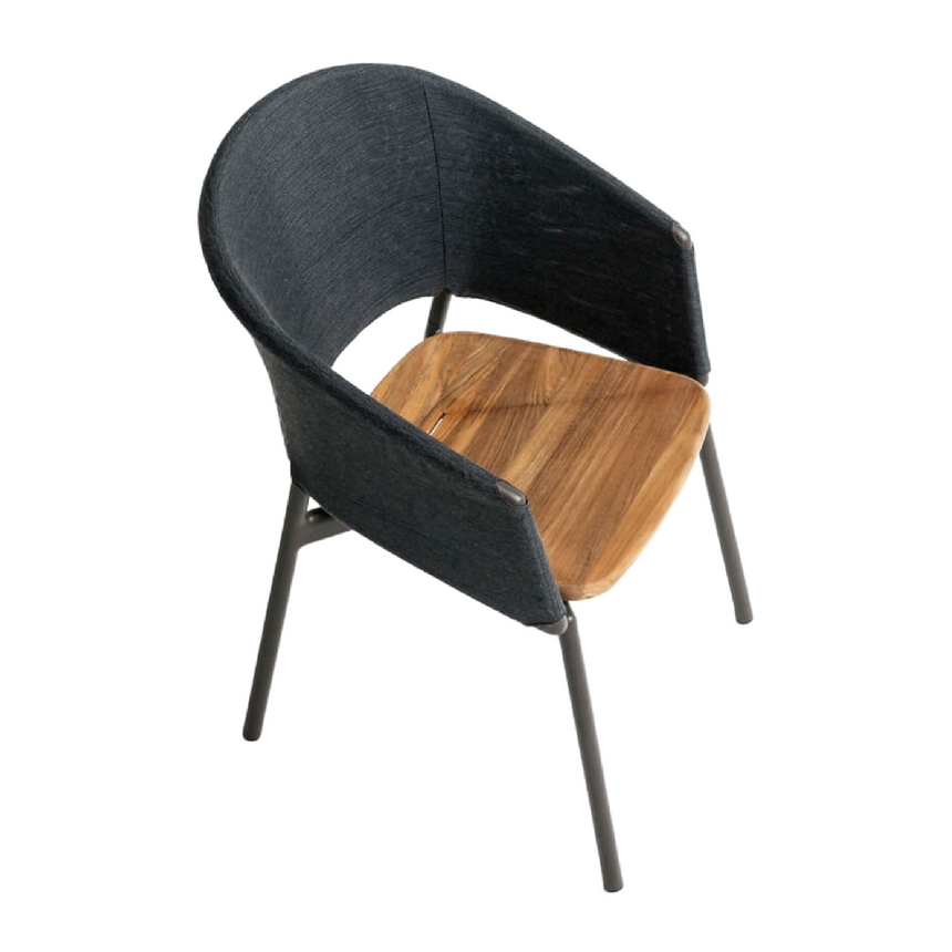 Teak Wood Outdoor Comfort Chair | Roda Piper | Italianfurniture.com