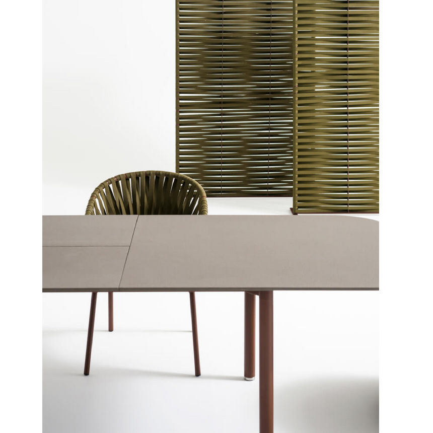 Stainless Steel Outdoor Extendable Table | Roda Piper