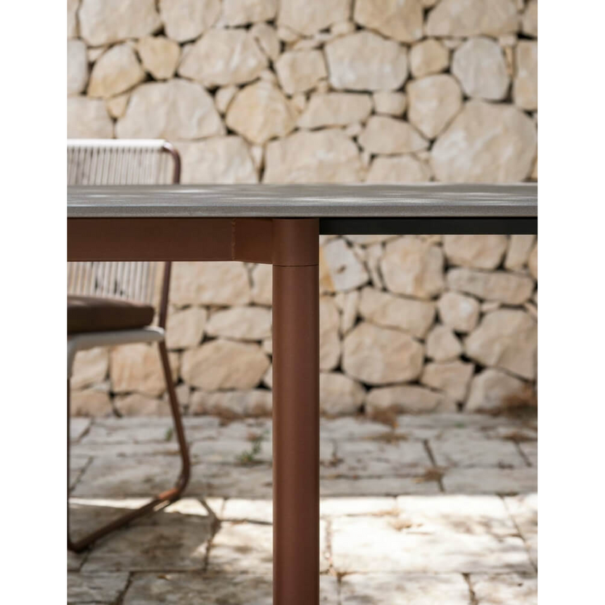 Stainless Steel Outdoor Extendable Table | Roda Piper | Italianfurniture.com