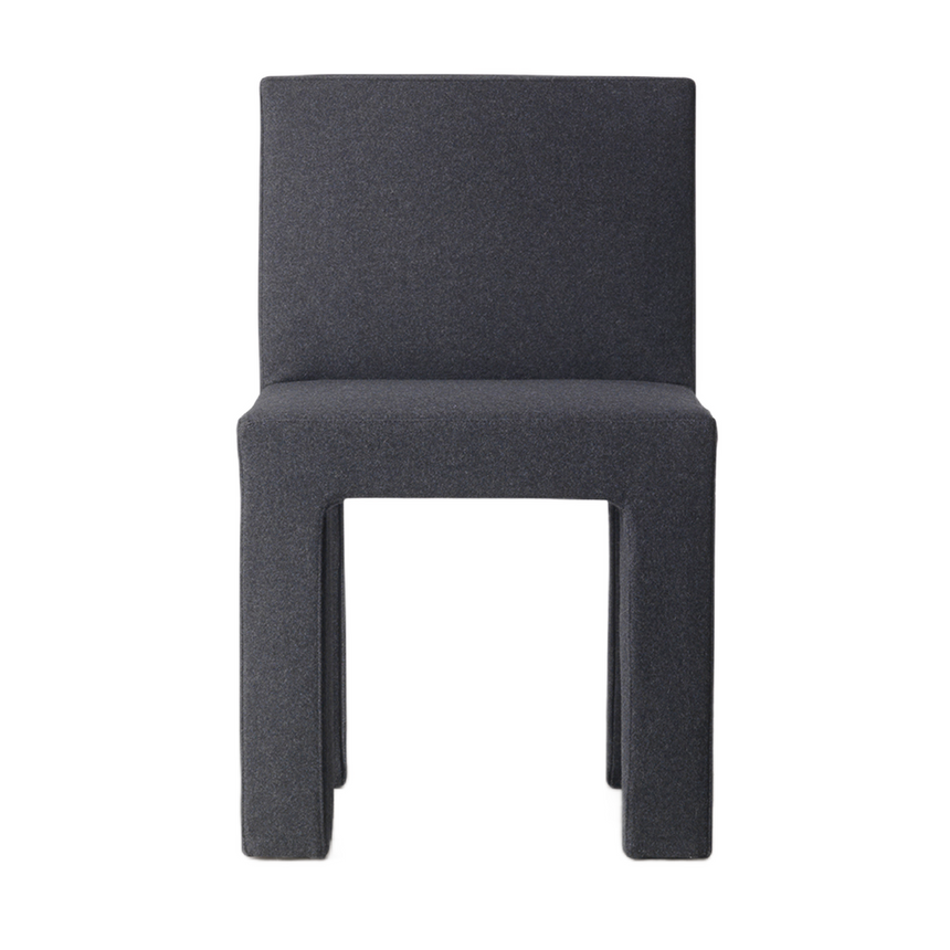 Soft Upholstered Chunky Chair | Somaschini Quadrata | Italianfurniture.com