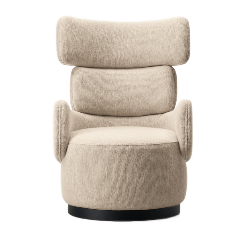Inclined Upholstered Armchair | Somaschini Boris | Italianfurniture.com