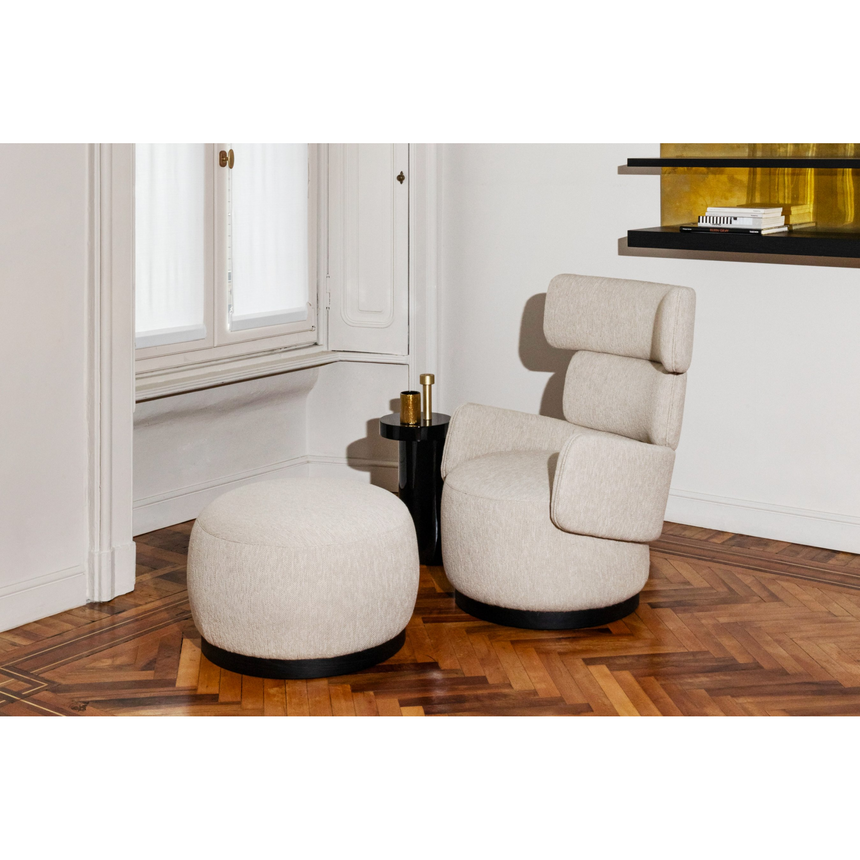 Inclined Upholstered Armchair | Somaschini Boris | Italianfurniture.com