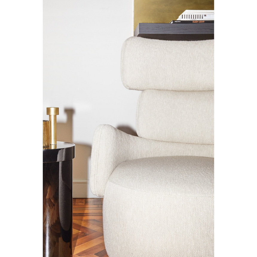 Inclined Upholstered Armchair | Somaschini Boris | Italianfurniture.com