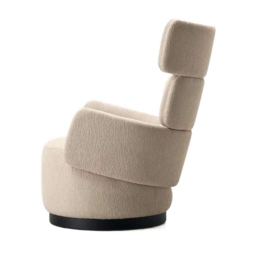 Inclined Upholstered Armchair | Somaschini Boris | Italianfurniture.com