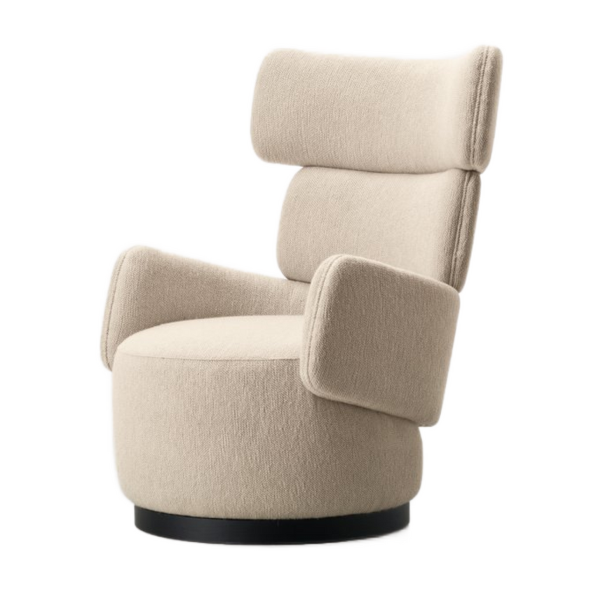 Inclined Upholstered Armchair | Somaschini Boris | Italianfurniture.com