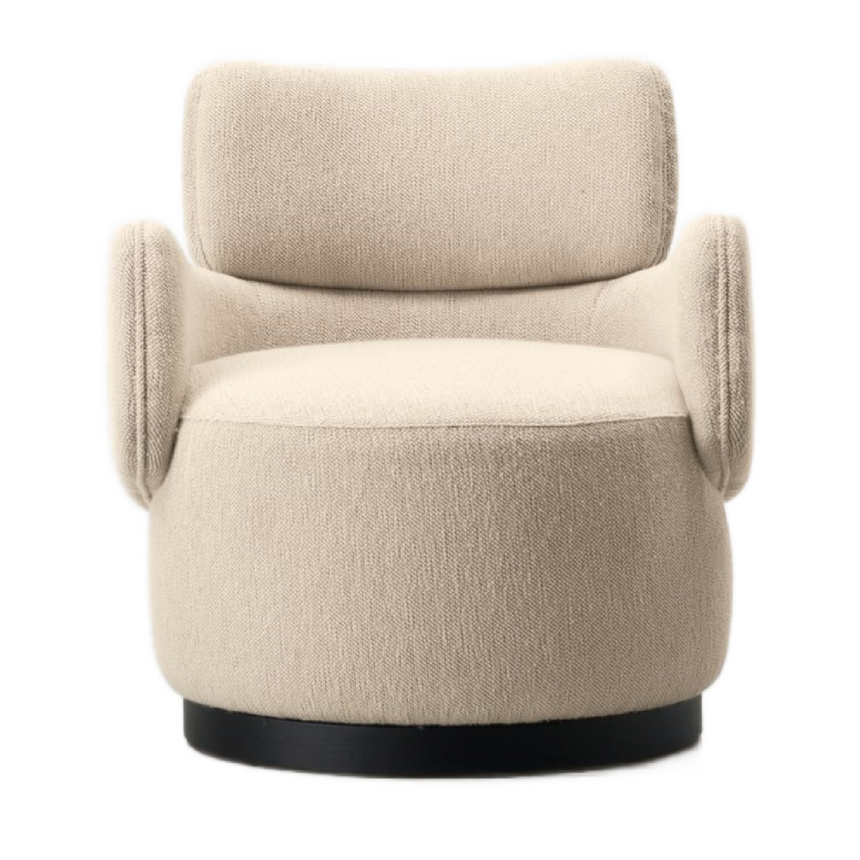 Inclined Upholstered Low Armchair | Somaschini Boris | Italianfurniture.com