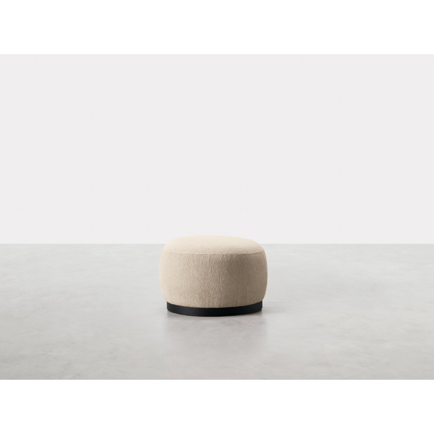 Upholstered Accent Pouf | Somaschini Boris | Italianfurniture.com