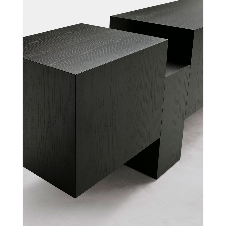 Unstructured Square Sideboard | Somaschini Dolmen | Italianfurniture.com