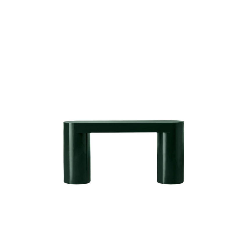 Monolithic Lacquered Console Table | Somaschini Lazy-O | Italianfurniture.com