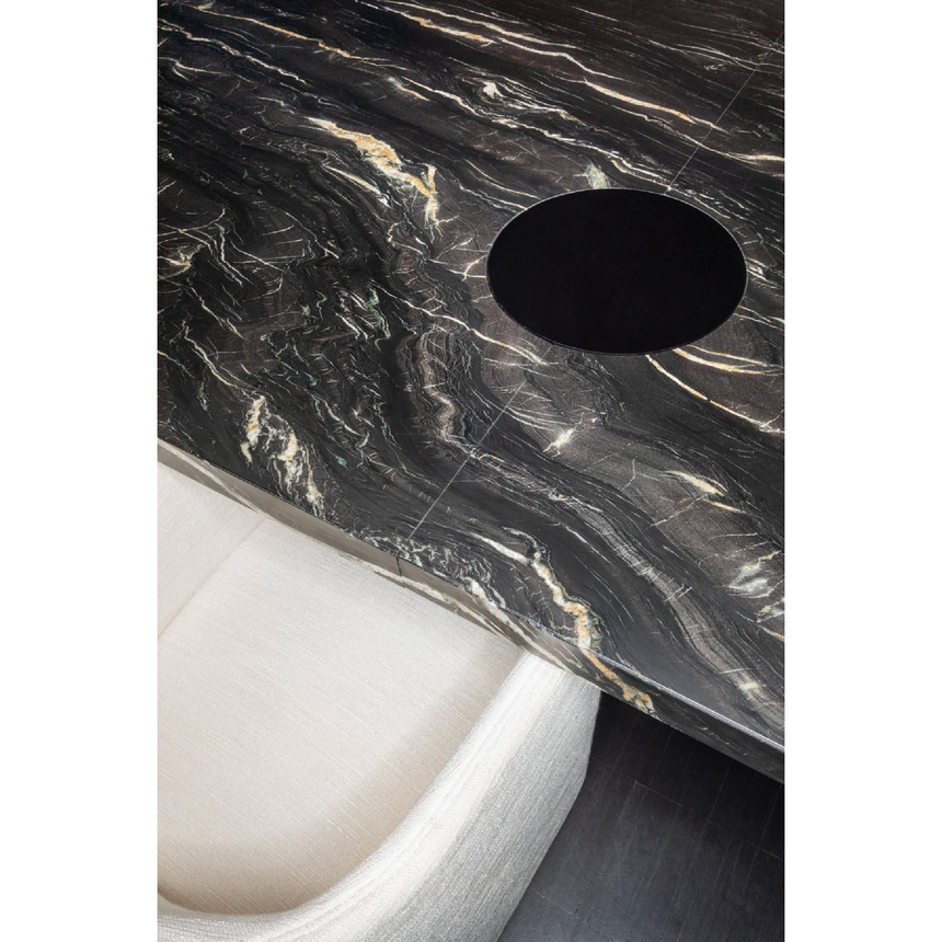 Differentiated Bases Rectangular Dining Table | Somaschini Ozark | Italianfurniture.com