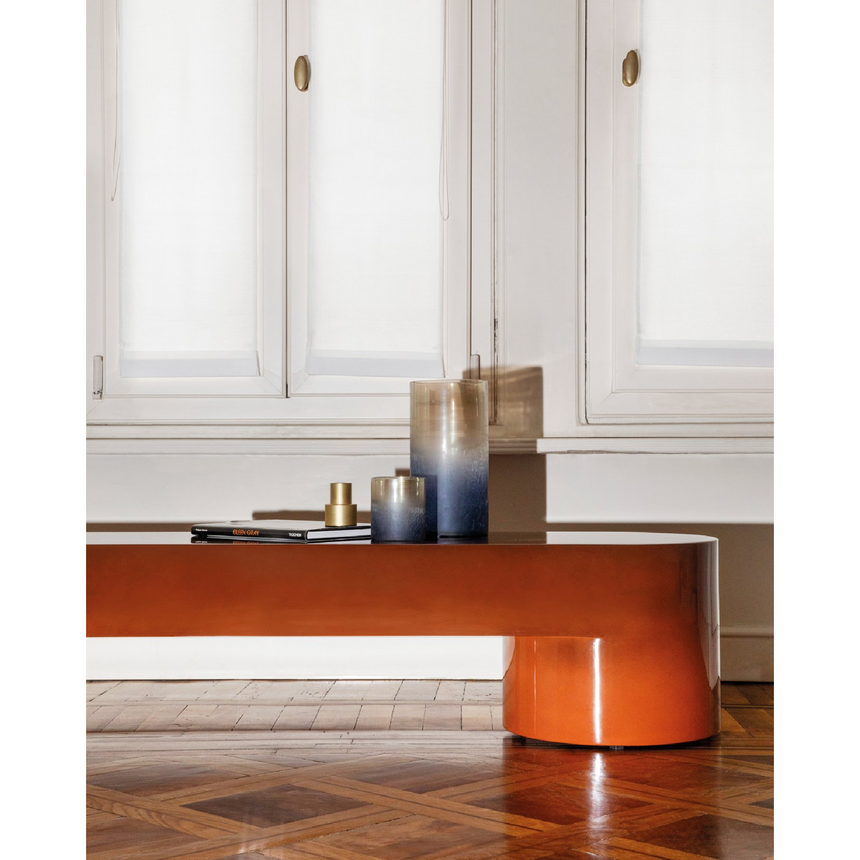 Monolithic Low Bench | Somaschini Lazy-O | Italianfurniture.com