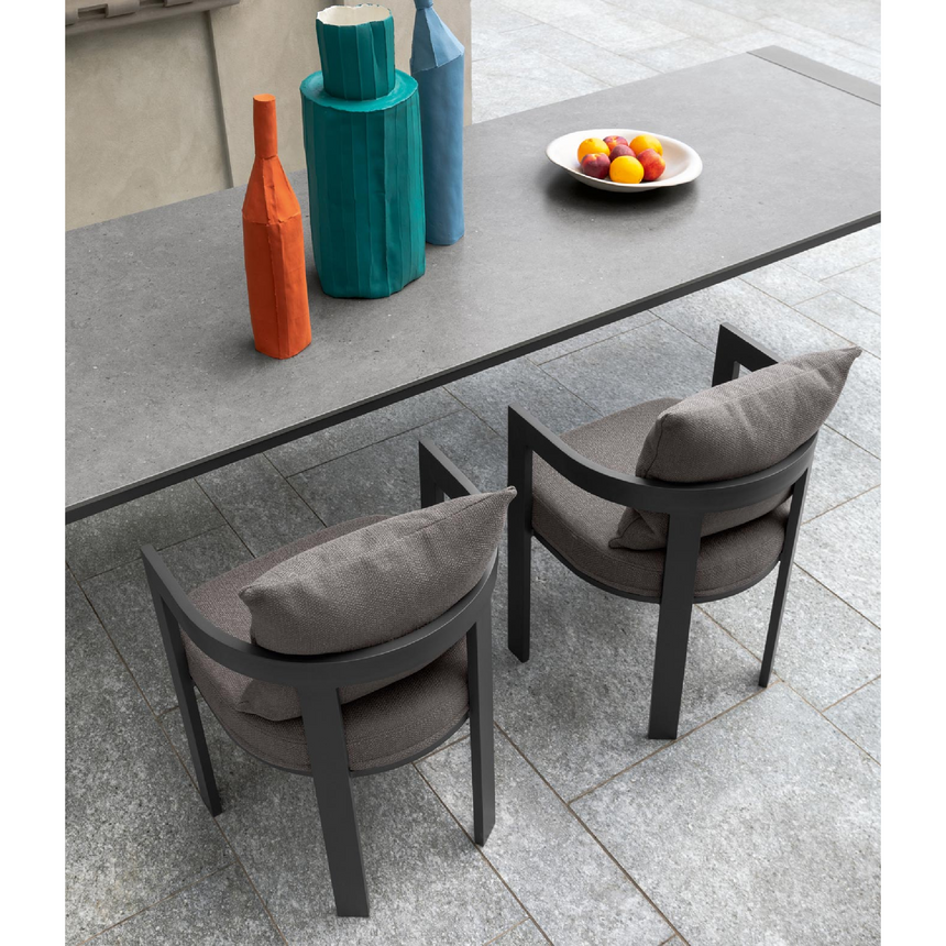 Aluminium Outdoor Dining Armchair | Talenti Argo