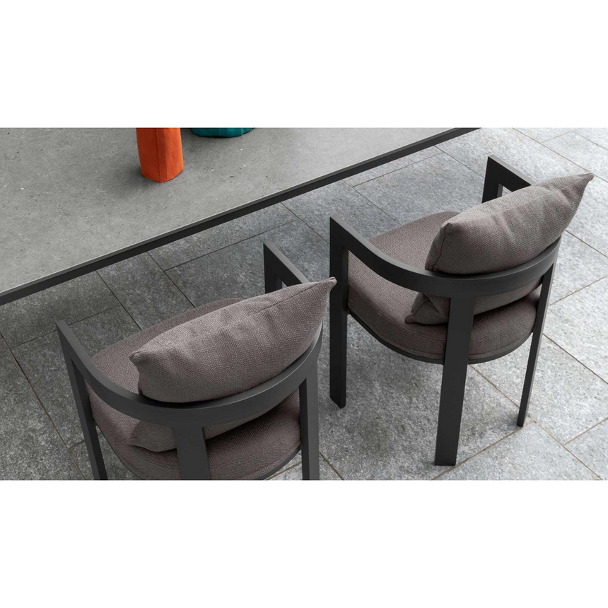 Aluminium Outdoor Dining Armchair | Talenti Argo