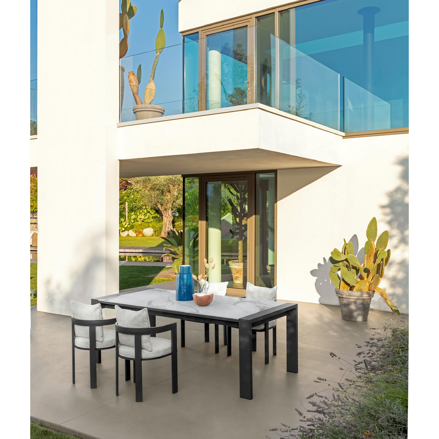 Aluminium Outdoor Dining Table | Talenti Argo | Italianfurniture.com