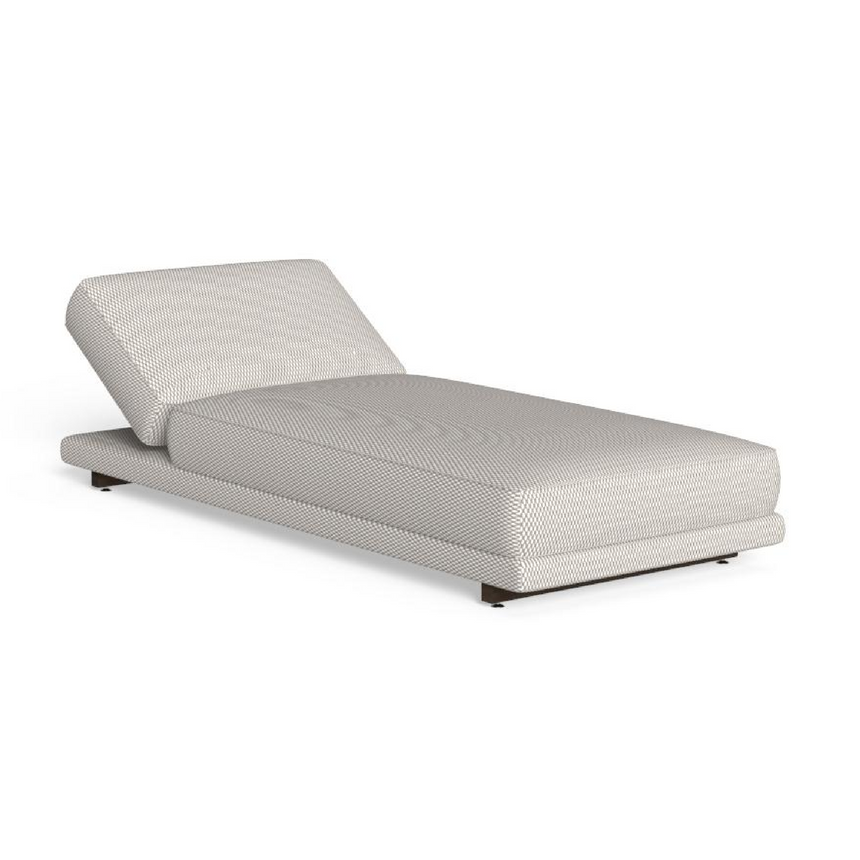 Wooden Padded Sun Lounger | Talenti Argo