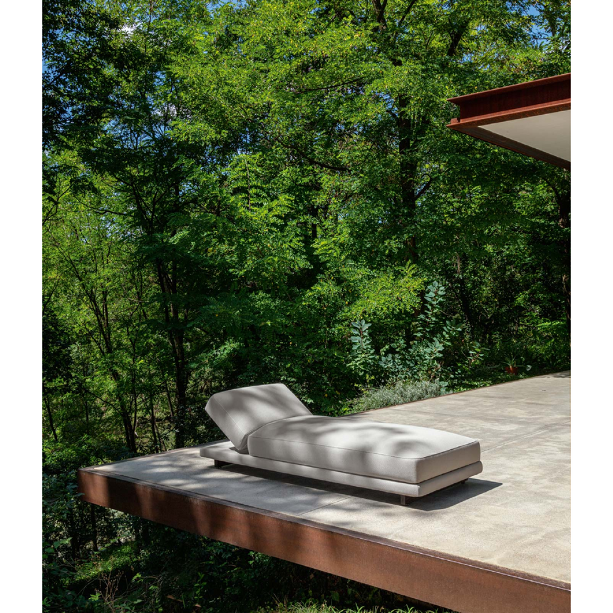 Wooden Padded Sun Lounger | Talenti Argo