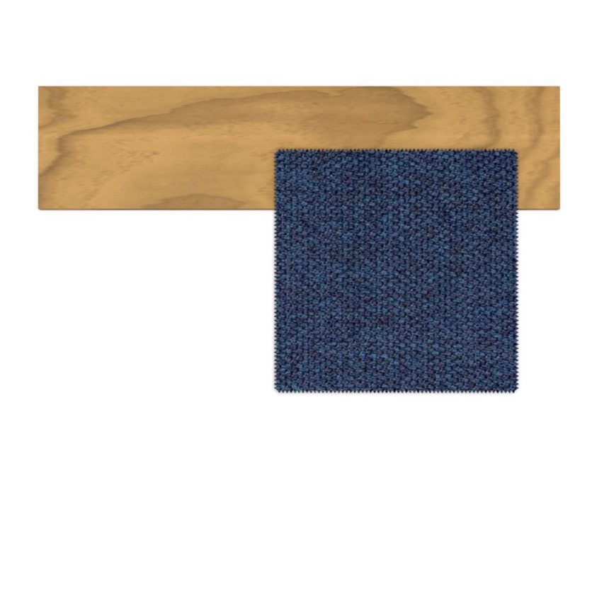 Wooden Padded Sun Lounger | Talenti Argo