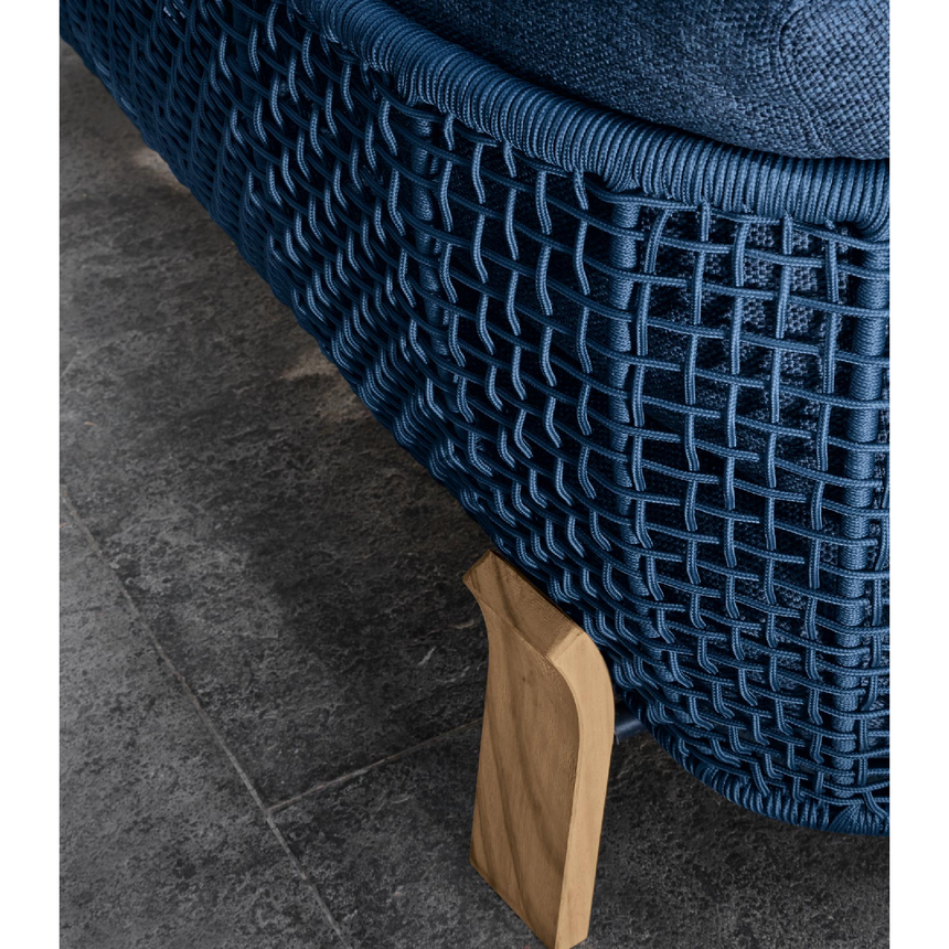 Woven Rope Outdoor Lounge Armchair | Talenti Argo | Italianfurniture.com