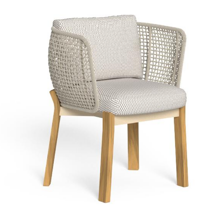 Woven Rope Outdoor Dining Chair | Talenti Argo | Italianfurniture.com