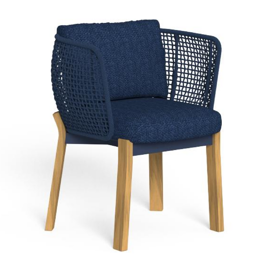 Woven Rope Outdoor Dining Chair | Talenti Argo | Italianfurniture.com
