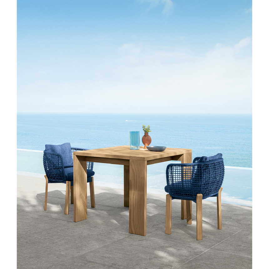 Woven Rope Outdoor Dining Chair | Talenti Argo | Italianfurniture.com