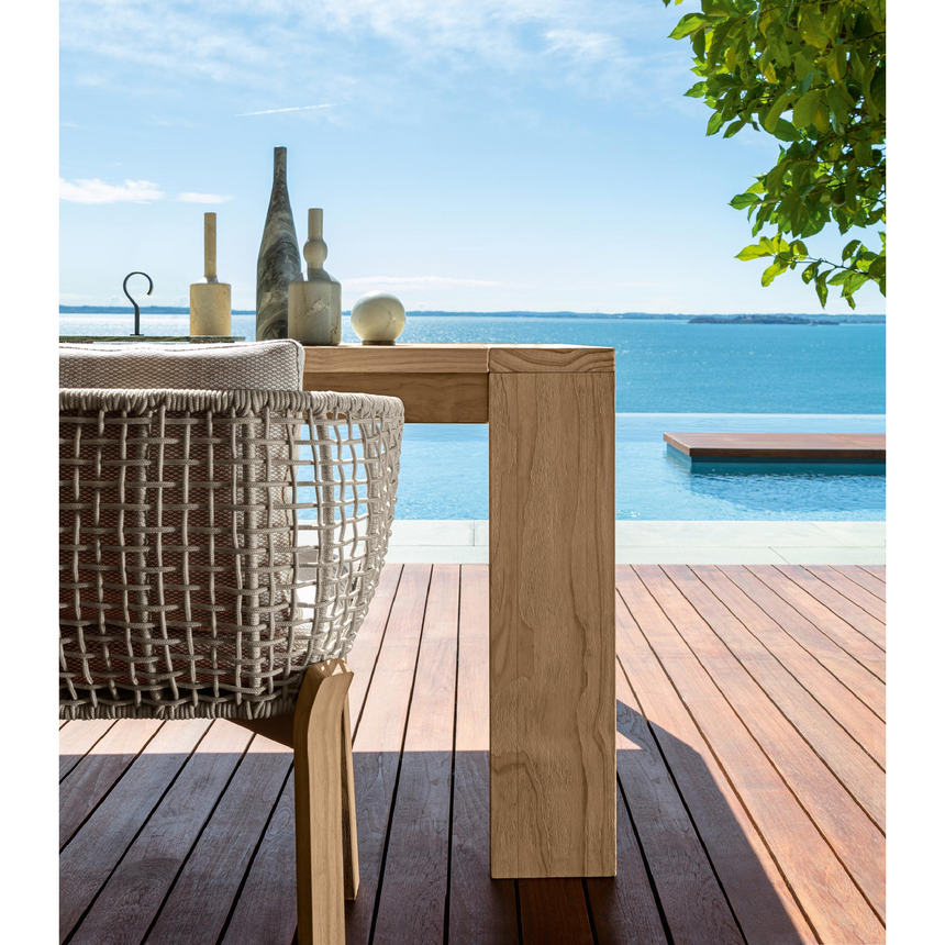 Woven Rope Outdoor Dining Chair | Talenti Argo | Italianfurniture.com