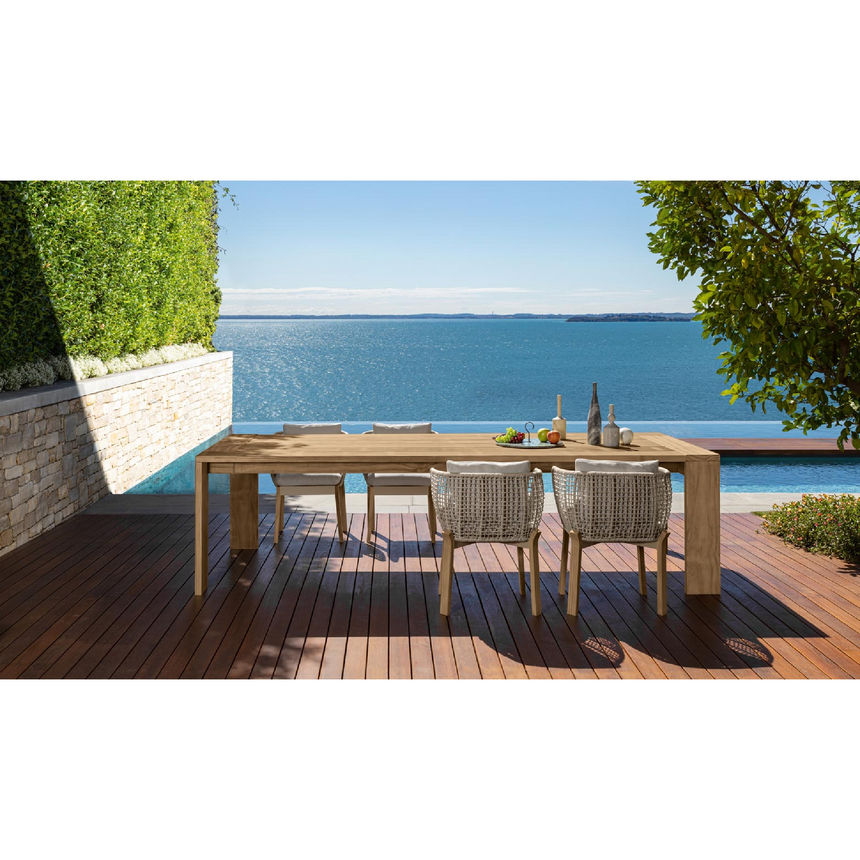 Woven Rope Outdoor Dining Chair | Talenti Argo | Italianfurniture.com