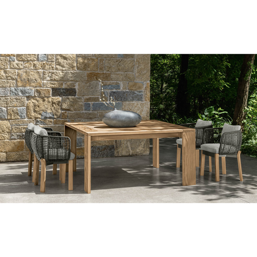 Woven Rope Outdoor Dining Chair | Talenti Argo | Italianfurniture.com