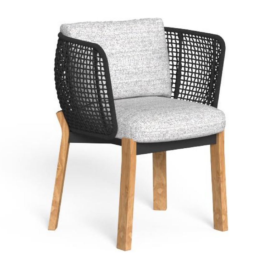 Woven Rope Outdoor Dining Chair | Talenti Argo | Italianfurniture.com