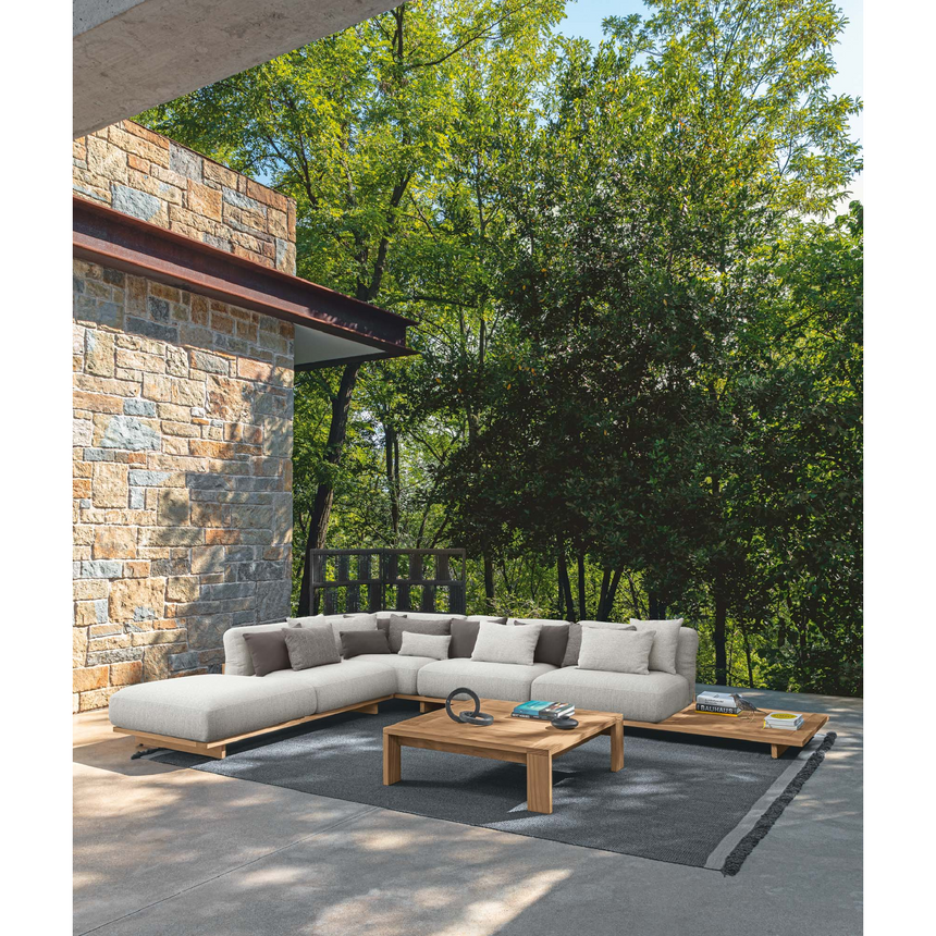 Wooden Outdoor Coffee Table | Talenti Argo | Italianfurniture.com