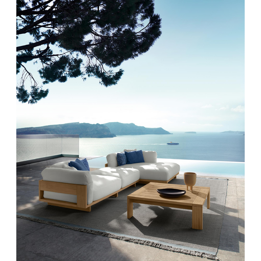 Wooden Outdoor Coffee Table | Talenti Argo | Italianfurniture.com