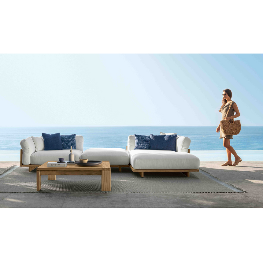 Wooden Outdoor Coffee Table | Talenti Argo | Italianfurniture.com