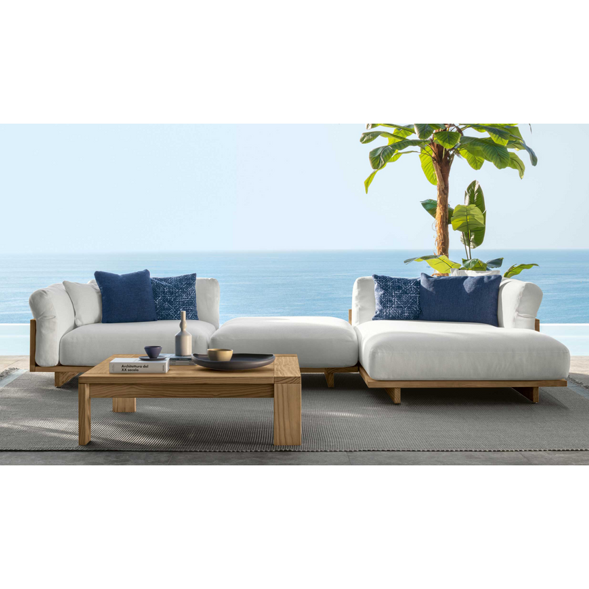 Wooden Outdoor Coffee Table | Talenti Argo | Italianfurniture.com