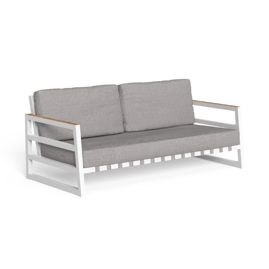 2-Seater Aluminum Outdoor Sofa | Talenti Alabama | Italianfurniture.com