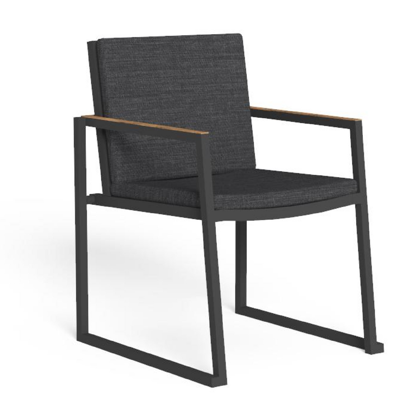 Aluminum Stackable Outdoor Dining Armchair | Talenti Alabama
